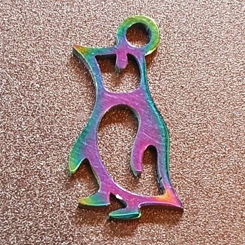 Penguin Multi-color Charm