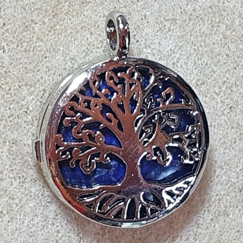 Lapis Lazuli Tree of Life Pendant