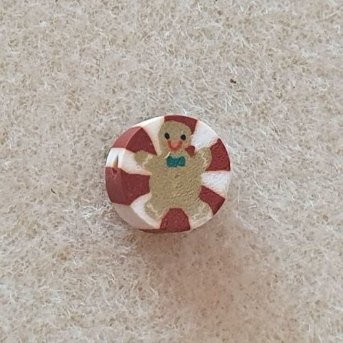 Gingerbread Man Bead