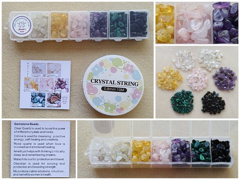 Gemstone Chips a Witches Mix