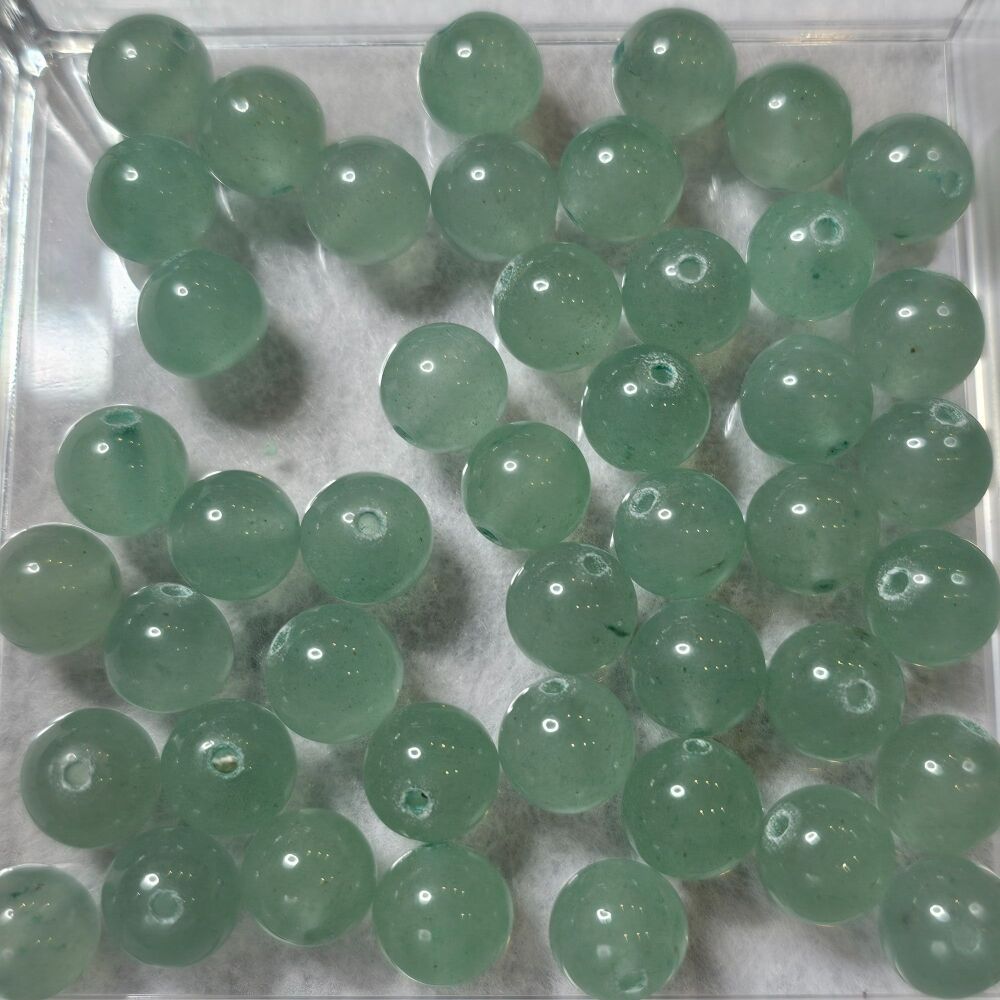 Aventurine Bead/ Beads - approximately how  many are in a strand