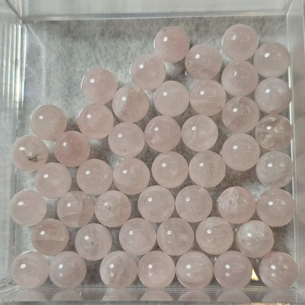 Rose Quartz Bead/ Beads -approx number of beads on a strand
