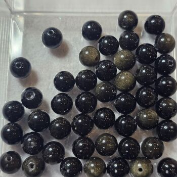 Obsidian Bead/ Beads