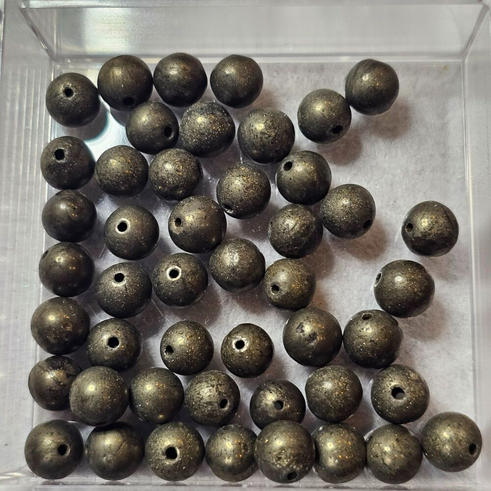 Pyrite Bead/ Beads - approx how many beads on a strand