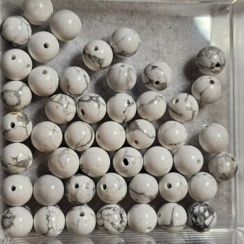 Howlite Beads  Bead/ Beads