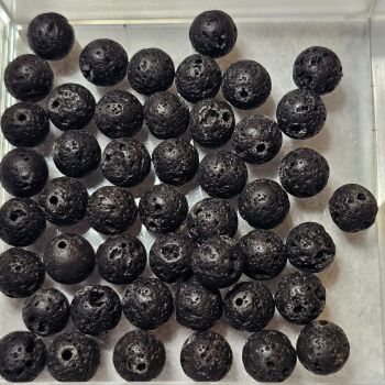 Lava Rock Bead/ Beads