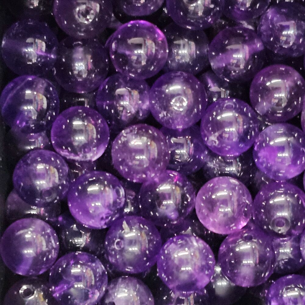 Amethyst Bead/ Beads approx 8mm