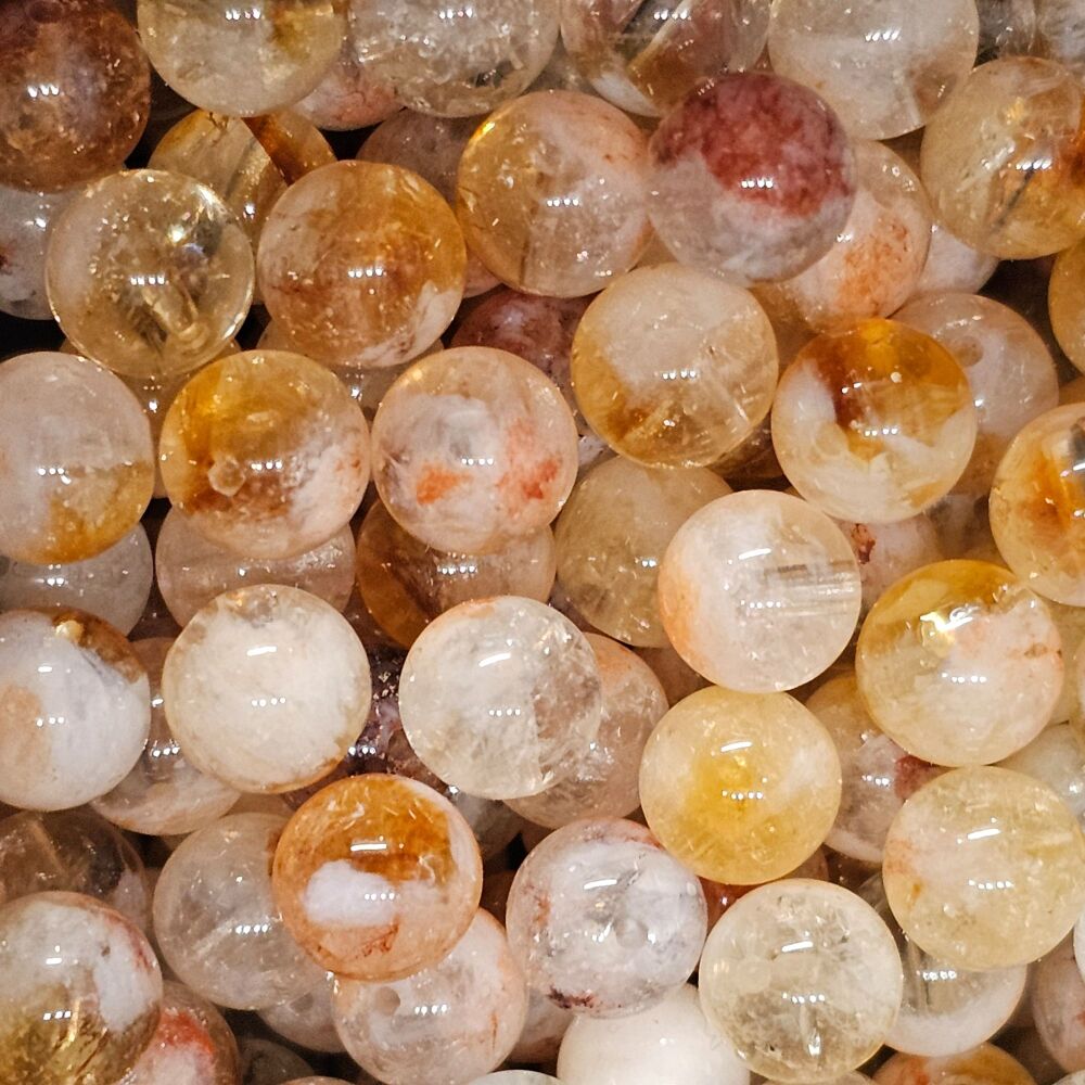 Citrine Bead/ Beads approx 8mm
