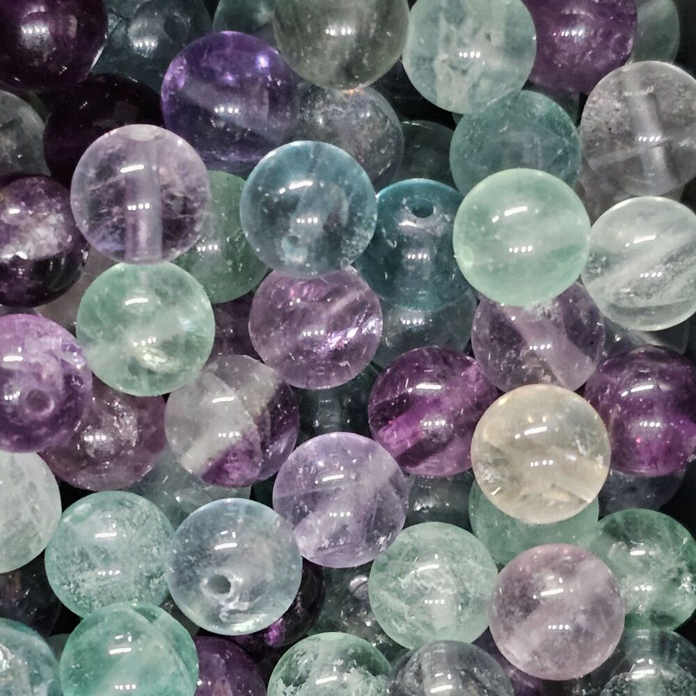 Fluorite Beads  Bead/ Beads approx 8mm
