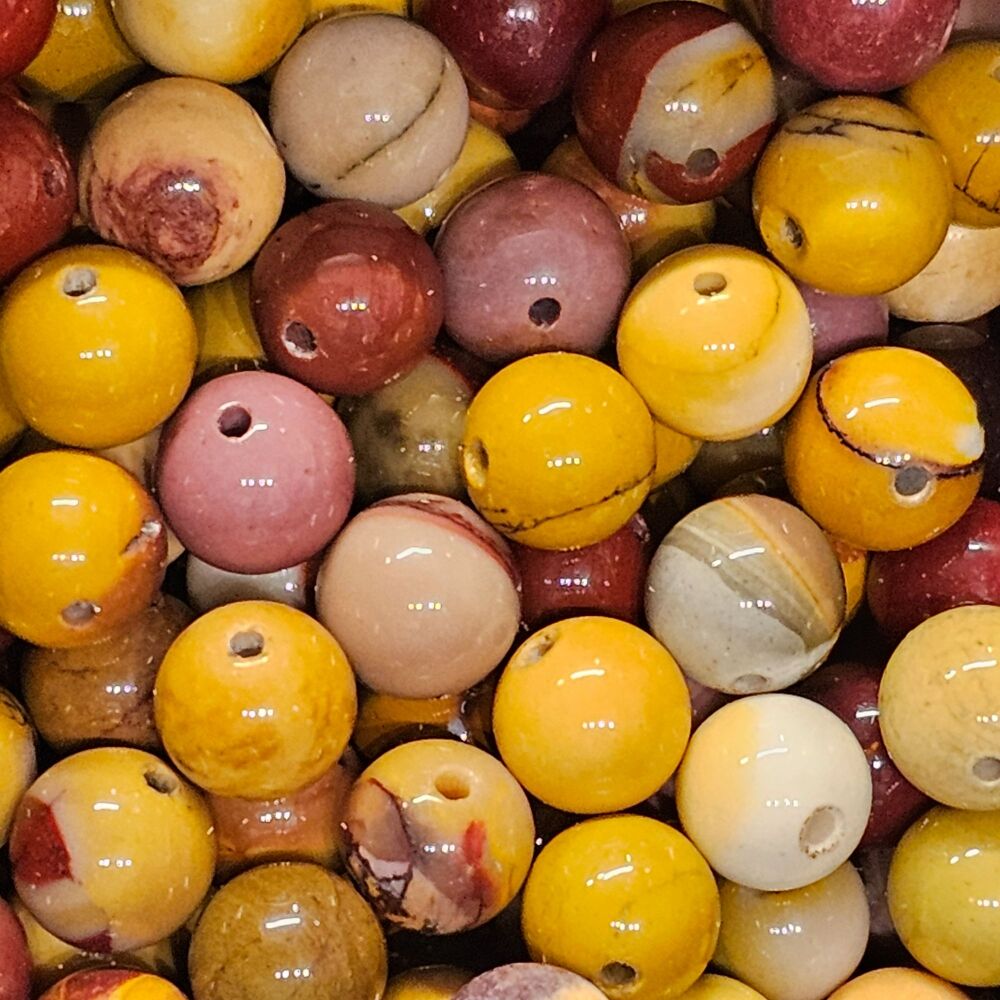 Mookaite Bead/ Beads approx 8mm