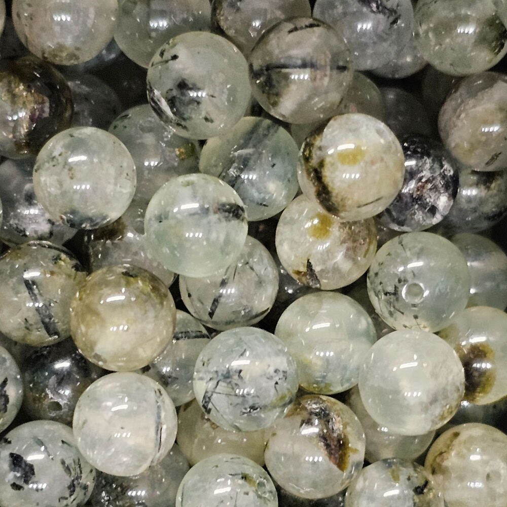 Prehnite Bead/ Beads approx 8mm