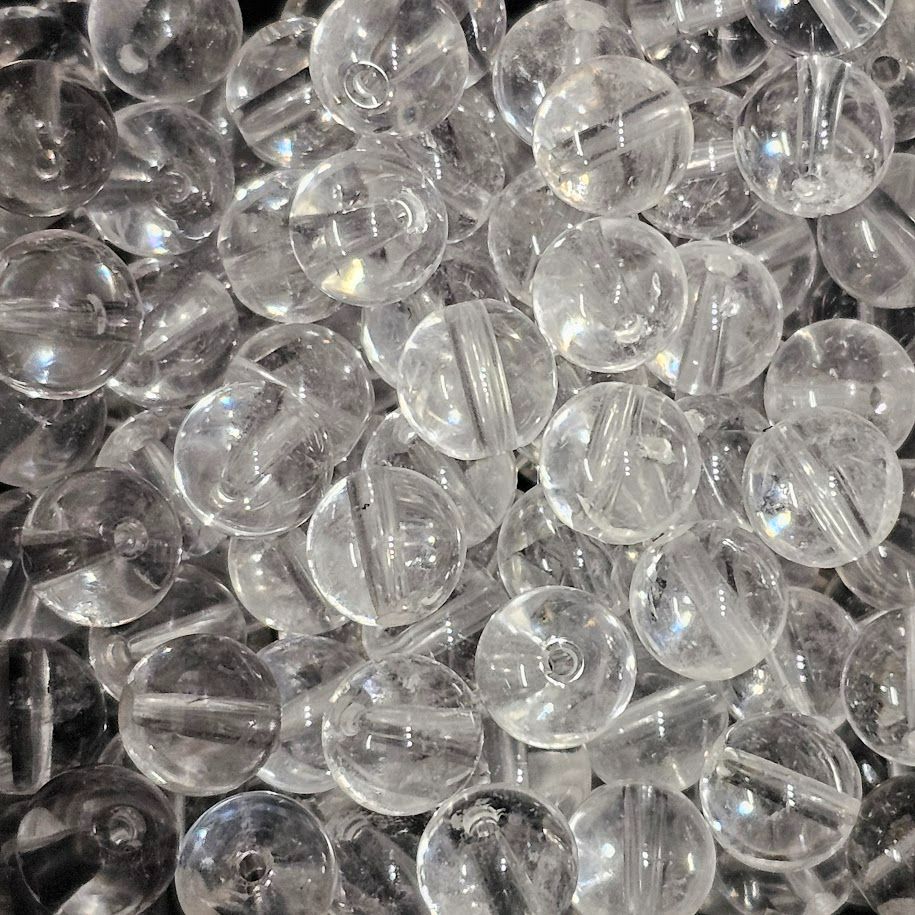 Quartz Crystal/ Rock Crystal Beads Bead/ Beads approx 8mm