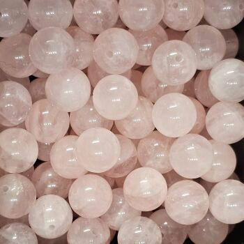 Rose Quartz Bead/ Beads approx 8mm