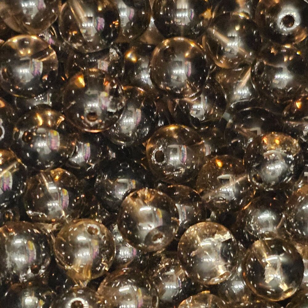 Smoky Quartz Bead/ Beads approx 8mm