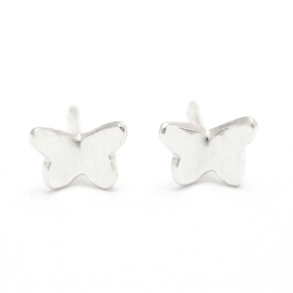 Small butterfly earrings.