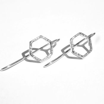 Tiny hexagon hook -static