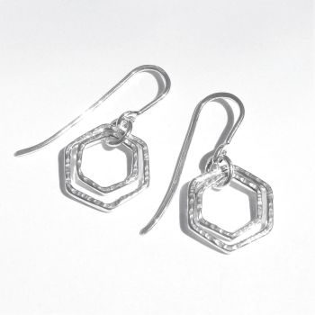 Medium double hexagon hooks - flexible