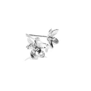 Jasmine flower stud earrings