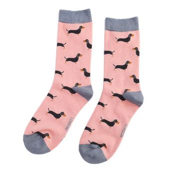 Cute Pair Of Little Sausage Dogs Socks...Make A Gorgeous Gift