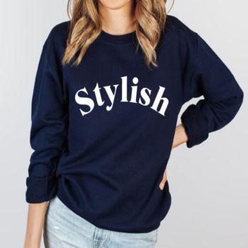 "STYLISH" Women's Unisex Sweatshirt Jumper