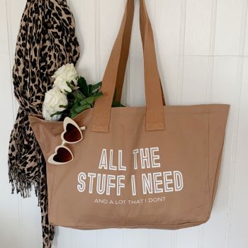  All The Stuff I Need Everyday Tote Bag