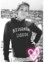 <!-- 008 -->"Hangover Hoodie" Women's Slogan Hooded Sweatshirt