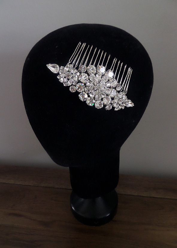 Jo Barnes bridal hair comb