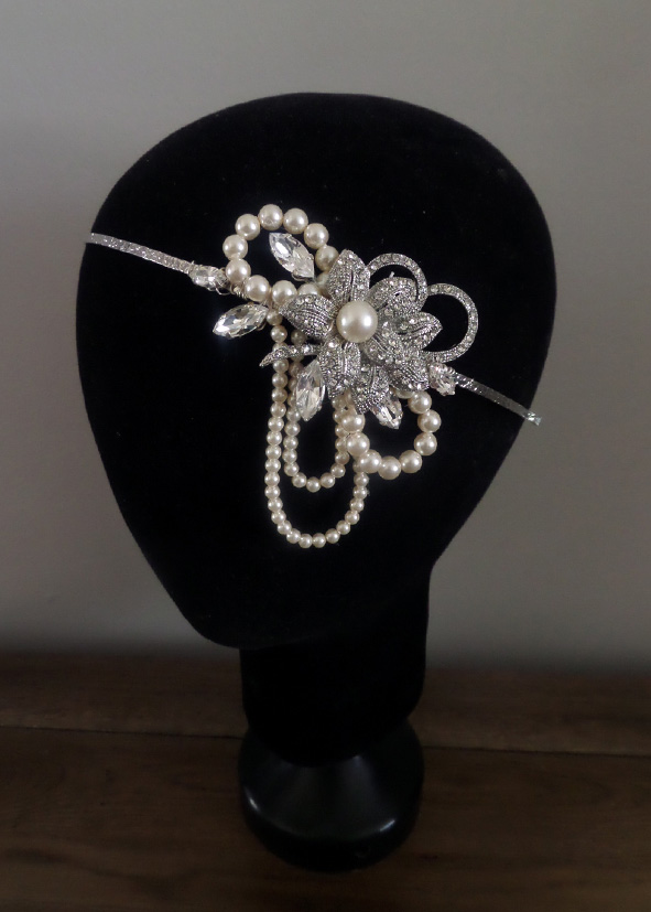 Jo Barnes 1920s style headdress