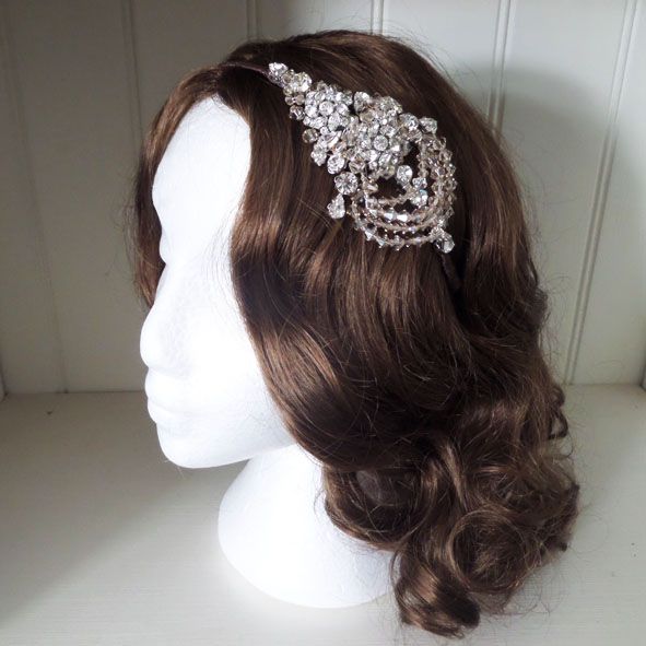 Garbo Bridal Headpiece