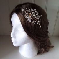 Carmela Vintage Bridal Headdress