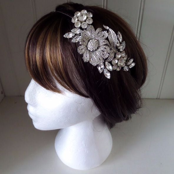 Marsha Vintage Bridal Headband