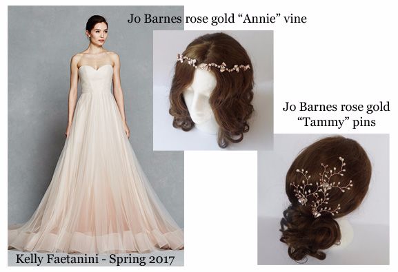Kelly Faetanini spring 2017 with Jo Barnes accessories
