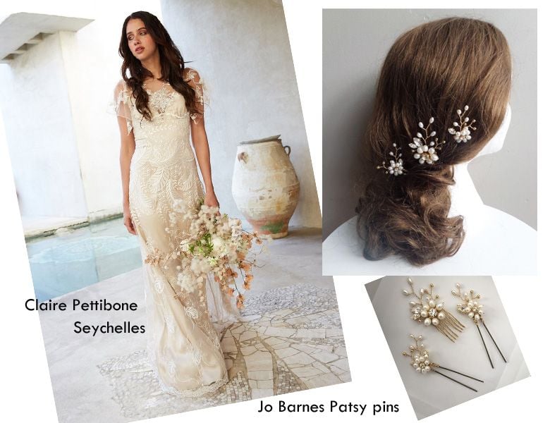 Claire Pettibone Seychelles gown