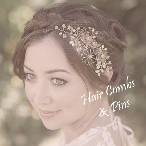 Luxury Bridal Hair Combs and Pins