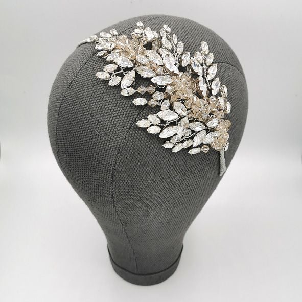 Harlow Bridal side headband
