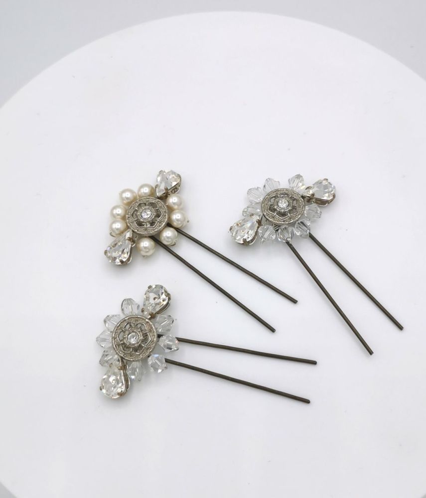 Cora Bridal Hair Pins