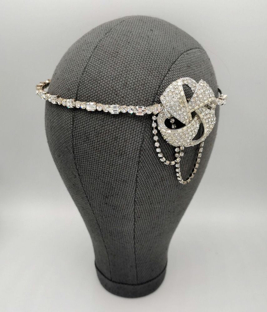 Laverne Vintage Bridal Headpiece - SOLD