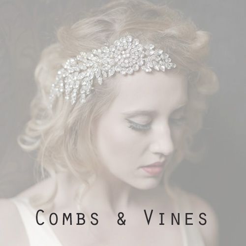 Bridal Combs, Vines & Pins