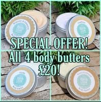 All four body butters!