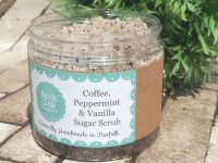 Coffee, Peppermint & Vanilla Sugar Scrub