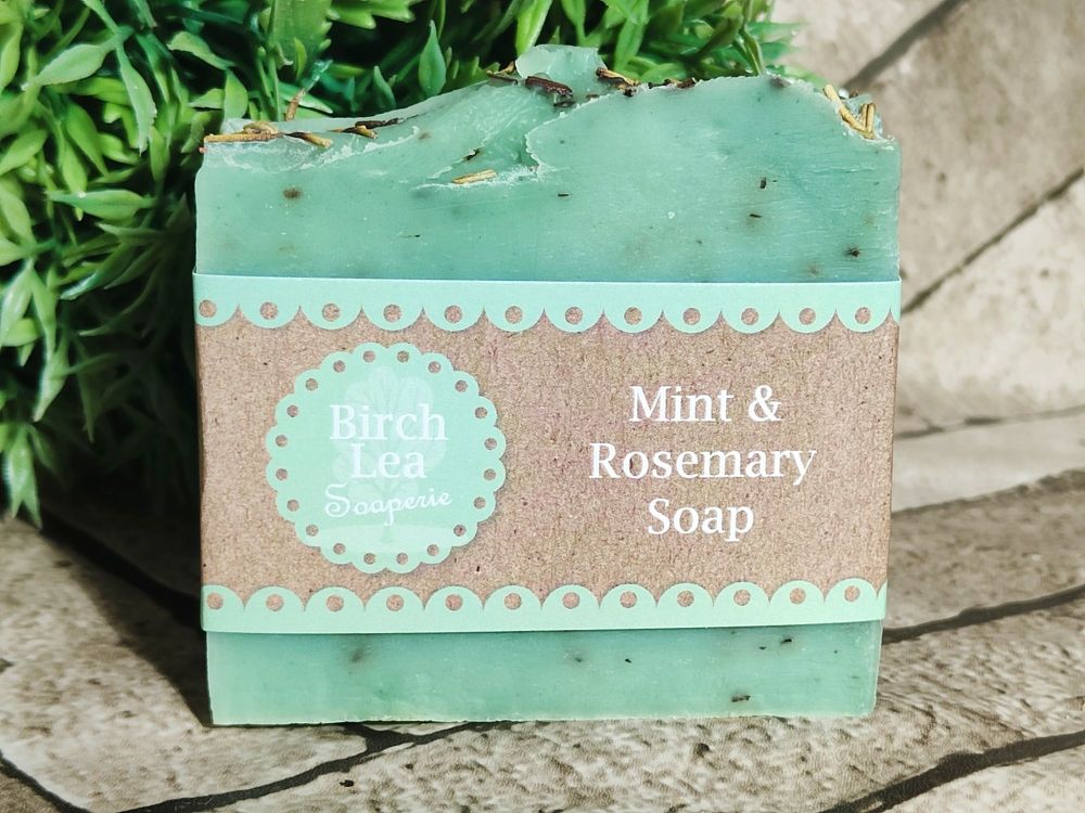 Mint & Rosemary Soap