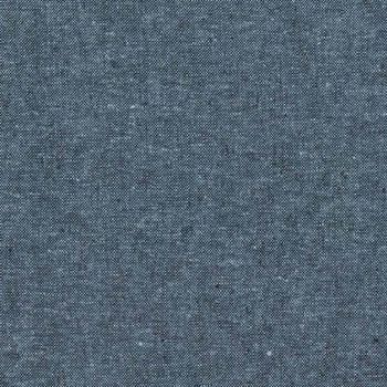 Essex Yarn Dyed ~ E064-412 ~  Linen 55% Cotton 45% ~ Robert Kaufman ~ Nautical