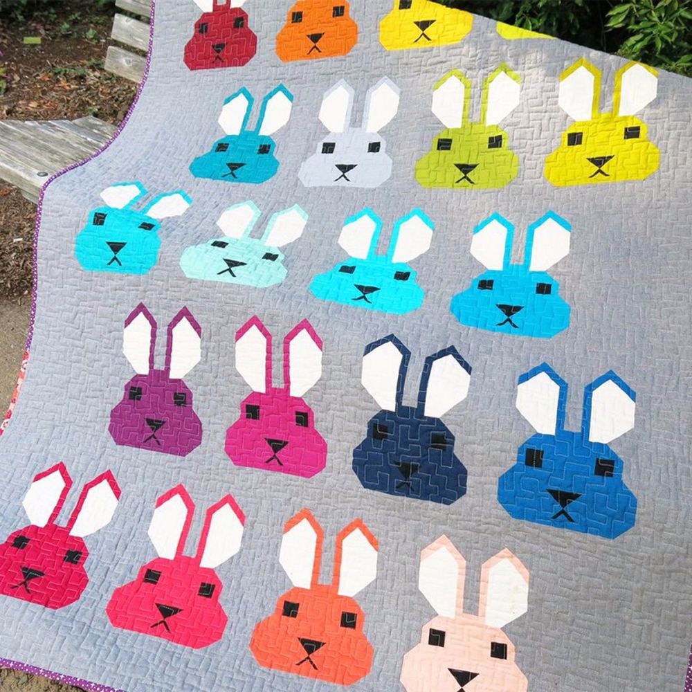 Bunny Quilt Pattern ~ Elizabeth Hartman
