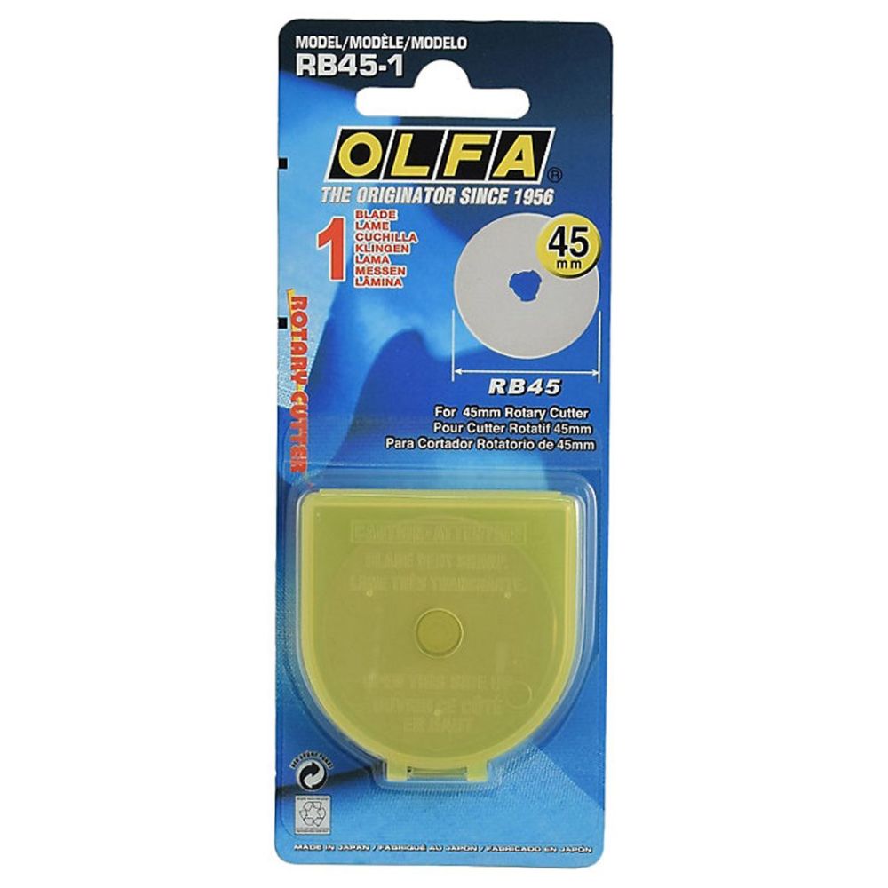 Replacement blades for Olfa 45mm Rotary Cutter