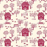 The Cottage Garden by Liberty Cottage Lane X Burgundy