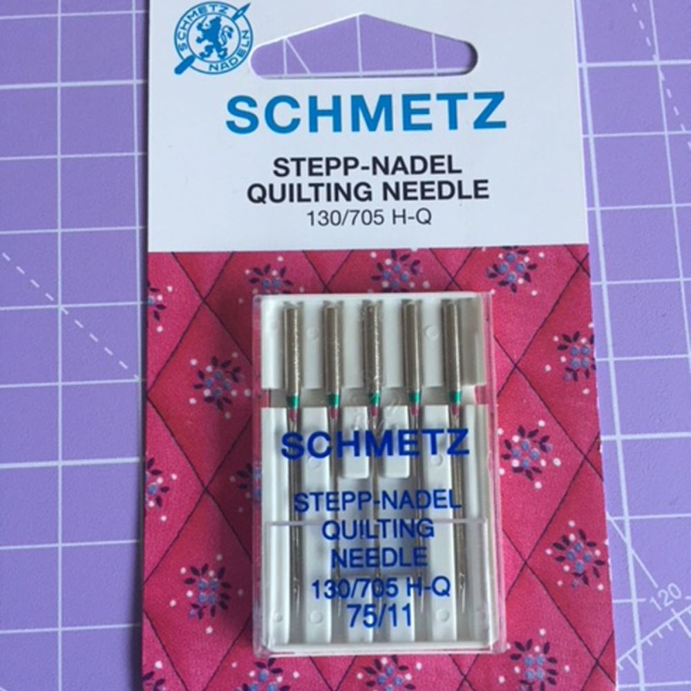 Schmetz Sewing Machine Quilting Needles 130/705 5 needles in a pack 75/11