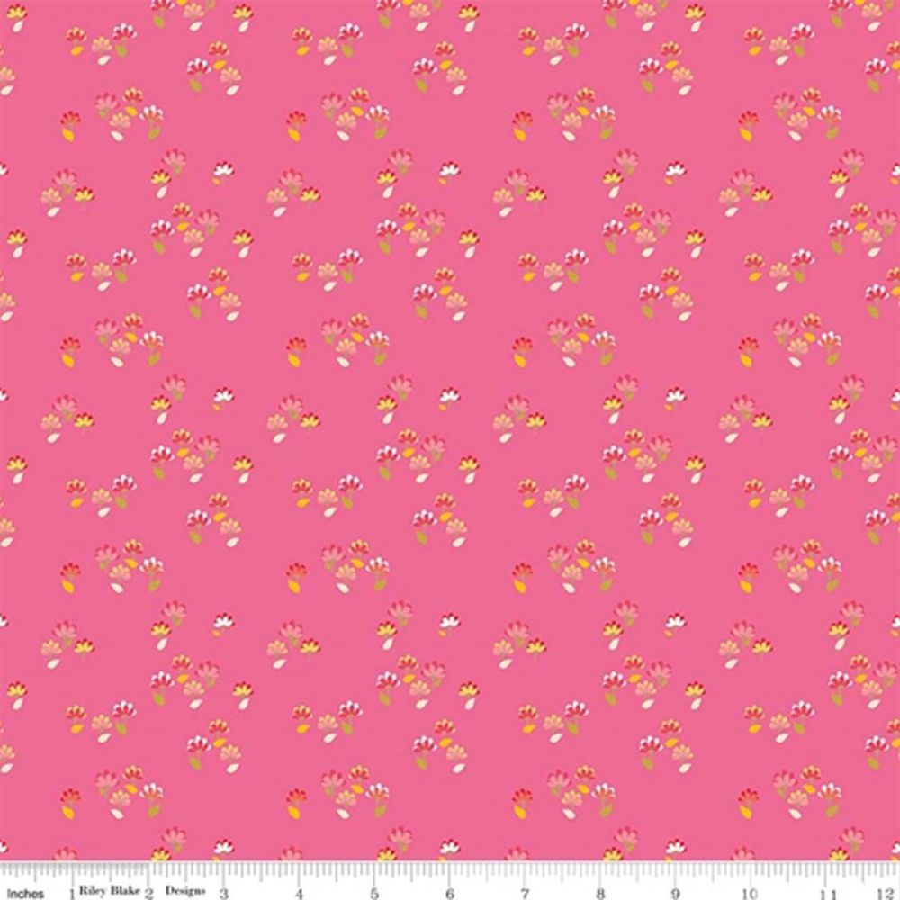 The Handpicked Collection ~ Riley Blake Designs ~ Geranium ~ Pink
