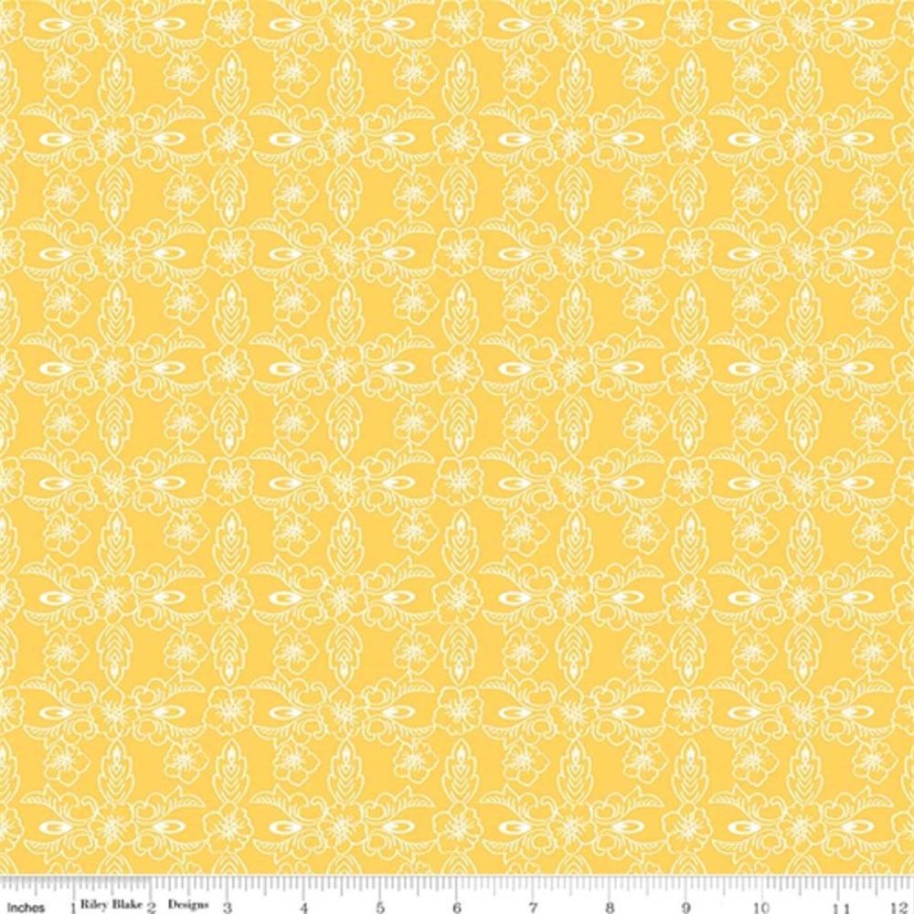The Handpicked Collection ~ Riley Blake Designs ~ Violet ~ Yellow