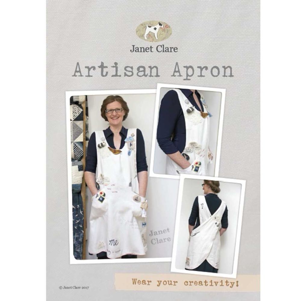 Artisan Apron ~ Janet Clare ~ Adult Size