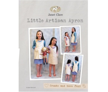 Little Artisan Apron ~ Janet Clare ~ 6 months all the way up to 11 years